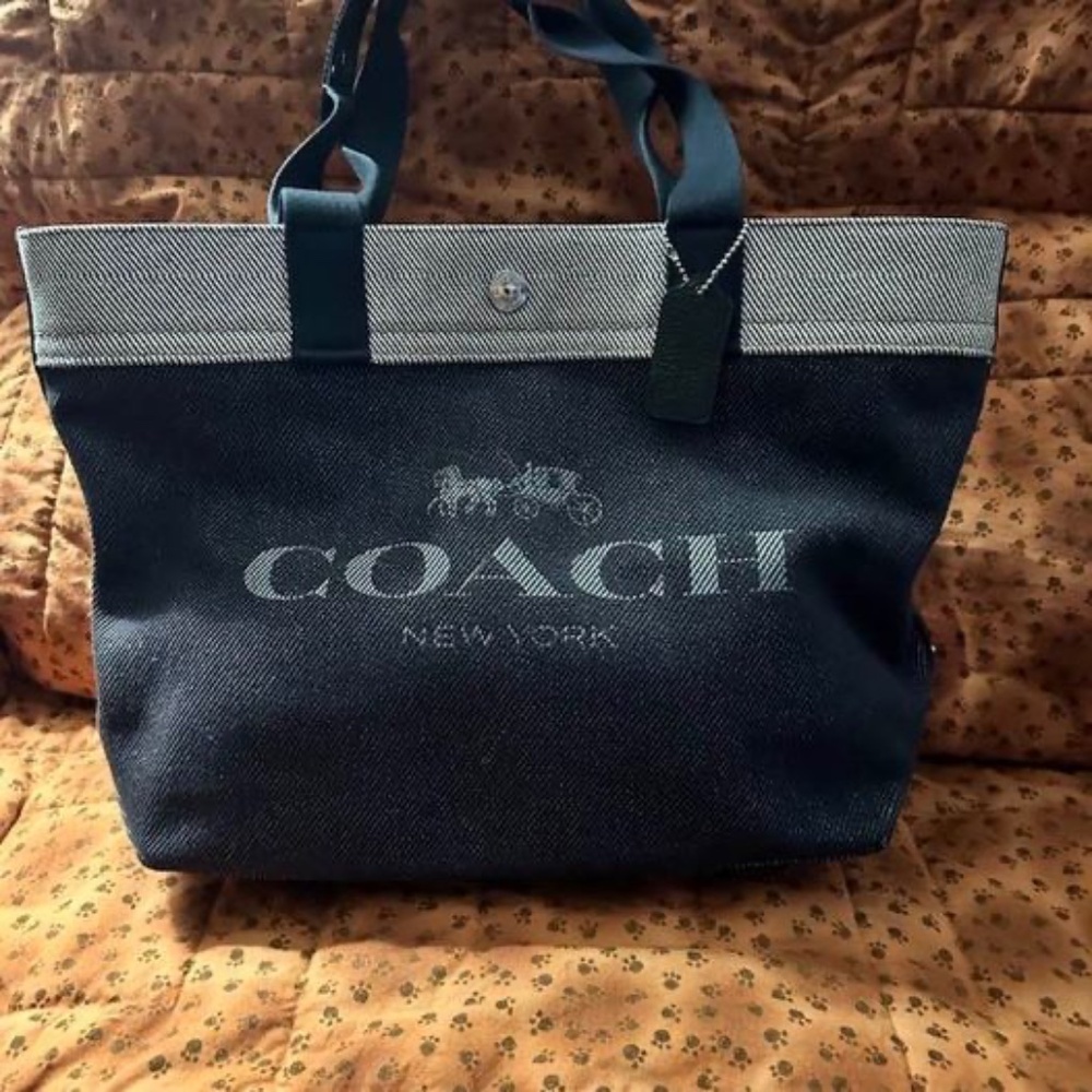 Coach Denim handbag F6715